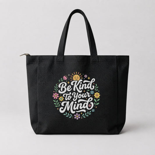 Be Kind to Your Mind Tote Bag
