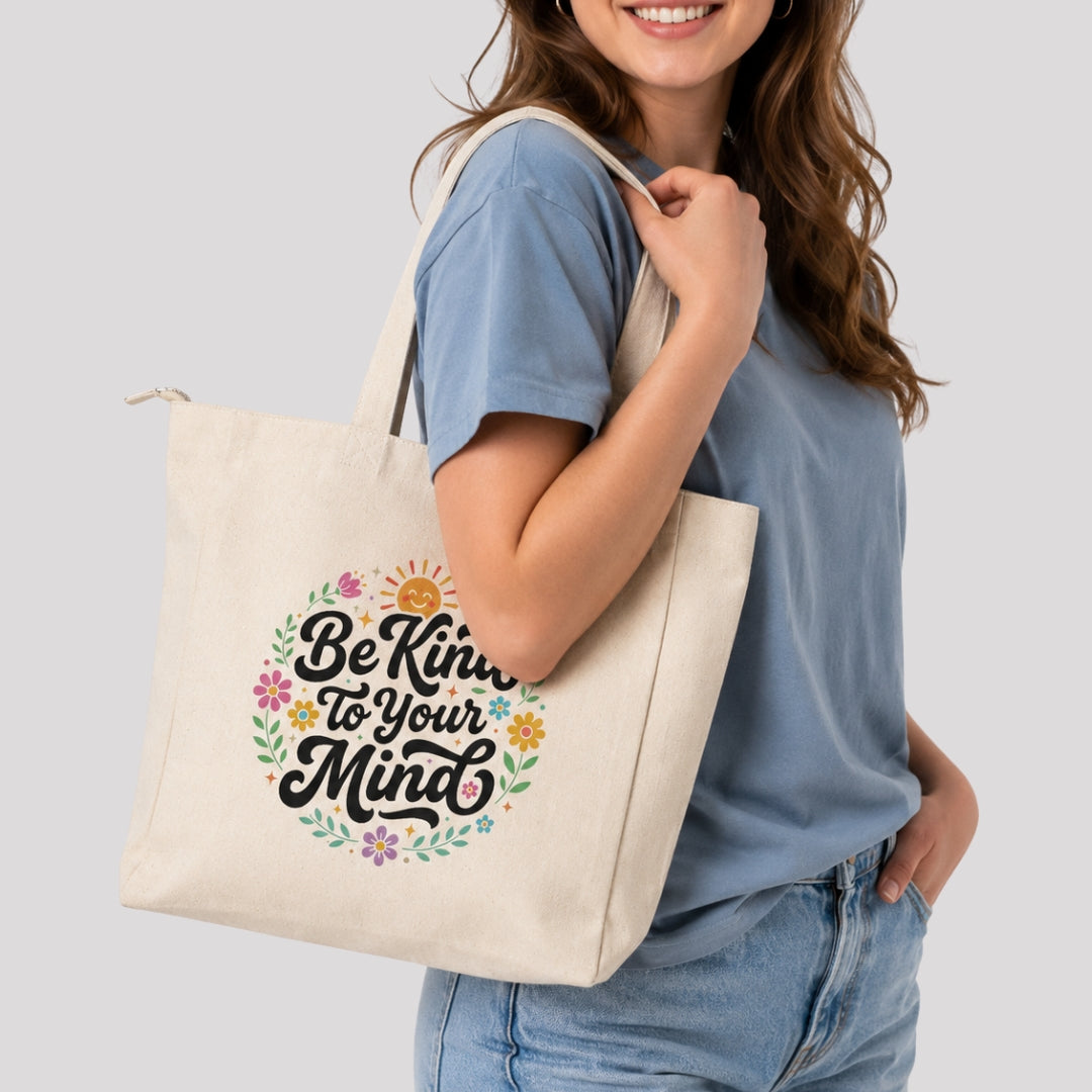 Be Kind to Your Mind Tote Bag