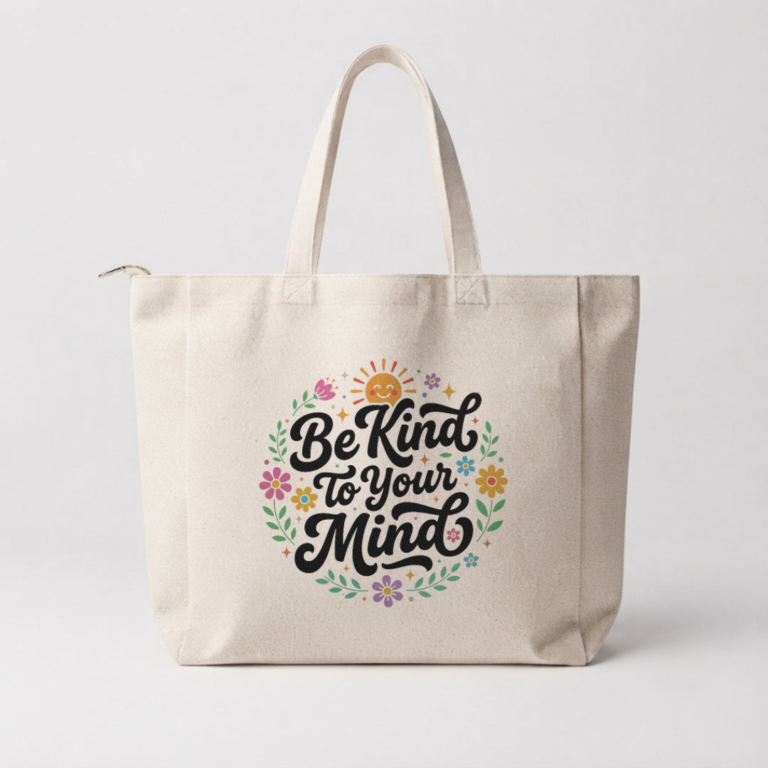 Be Kind to Your Mind Tote Bag