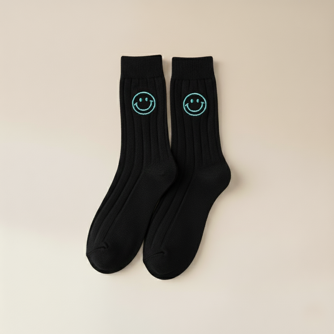 Pastel Smile Socks (5 Pack)
