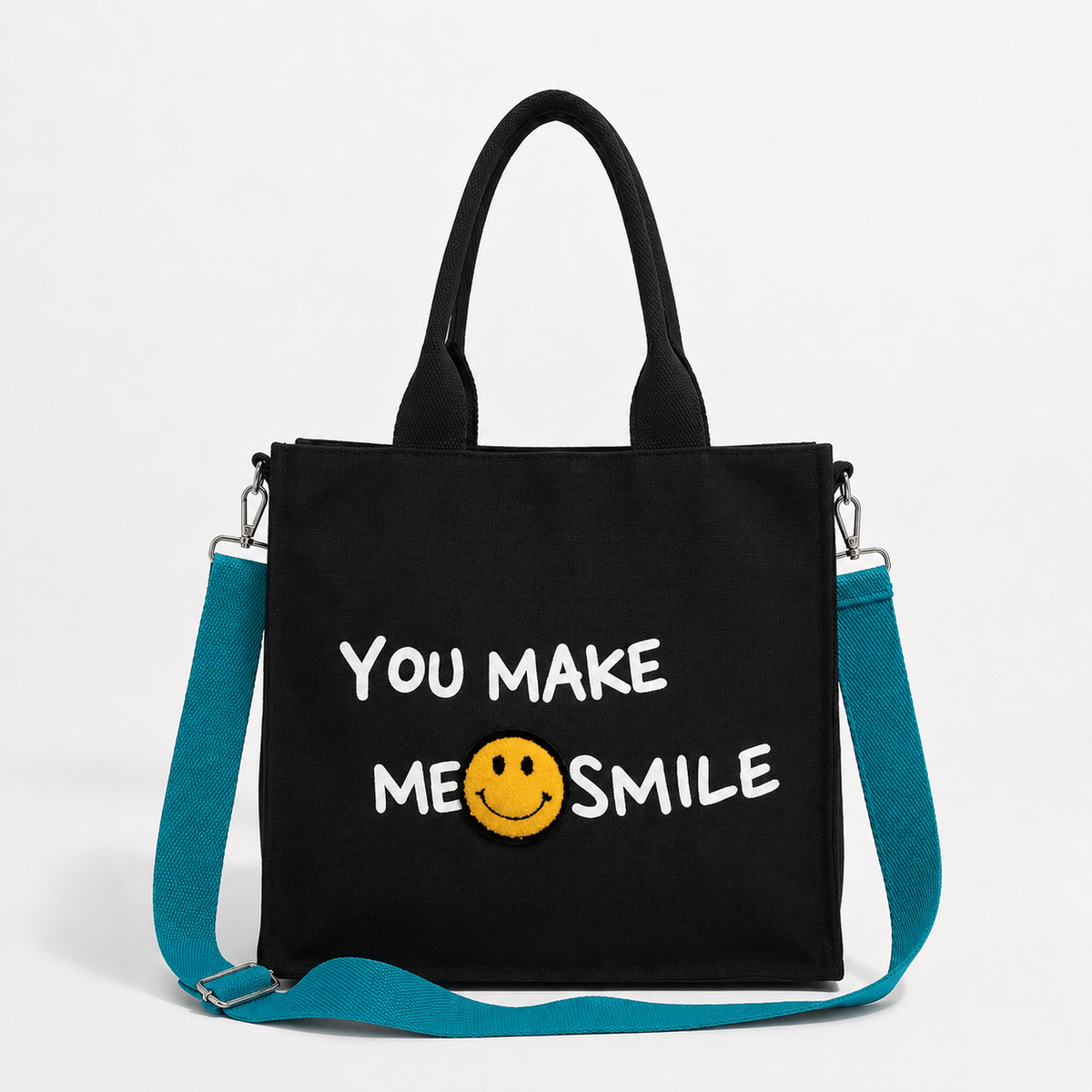 Free Made Me Smile Bag (Black)