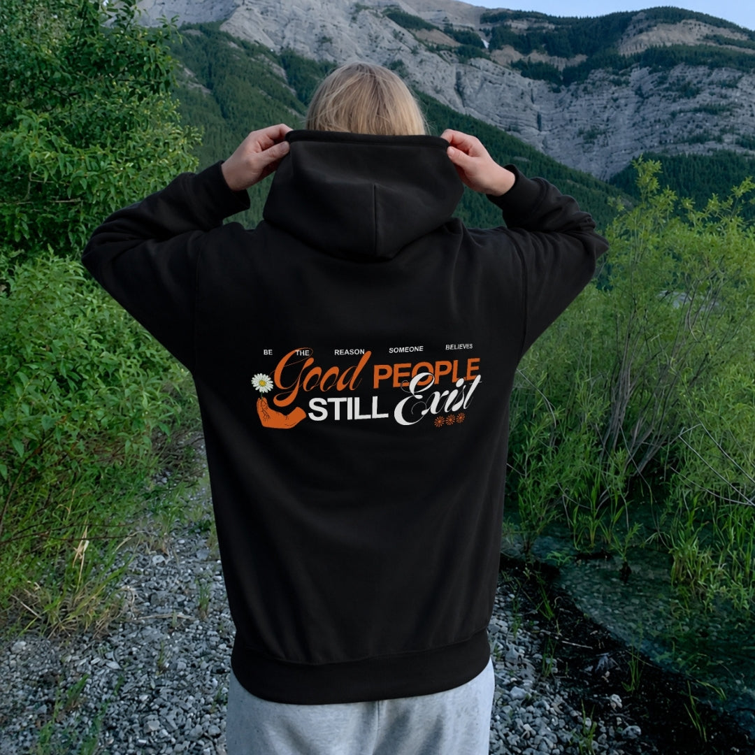 Good People Hoodie - Black Back