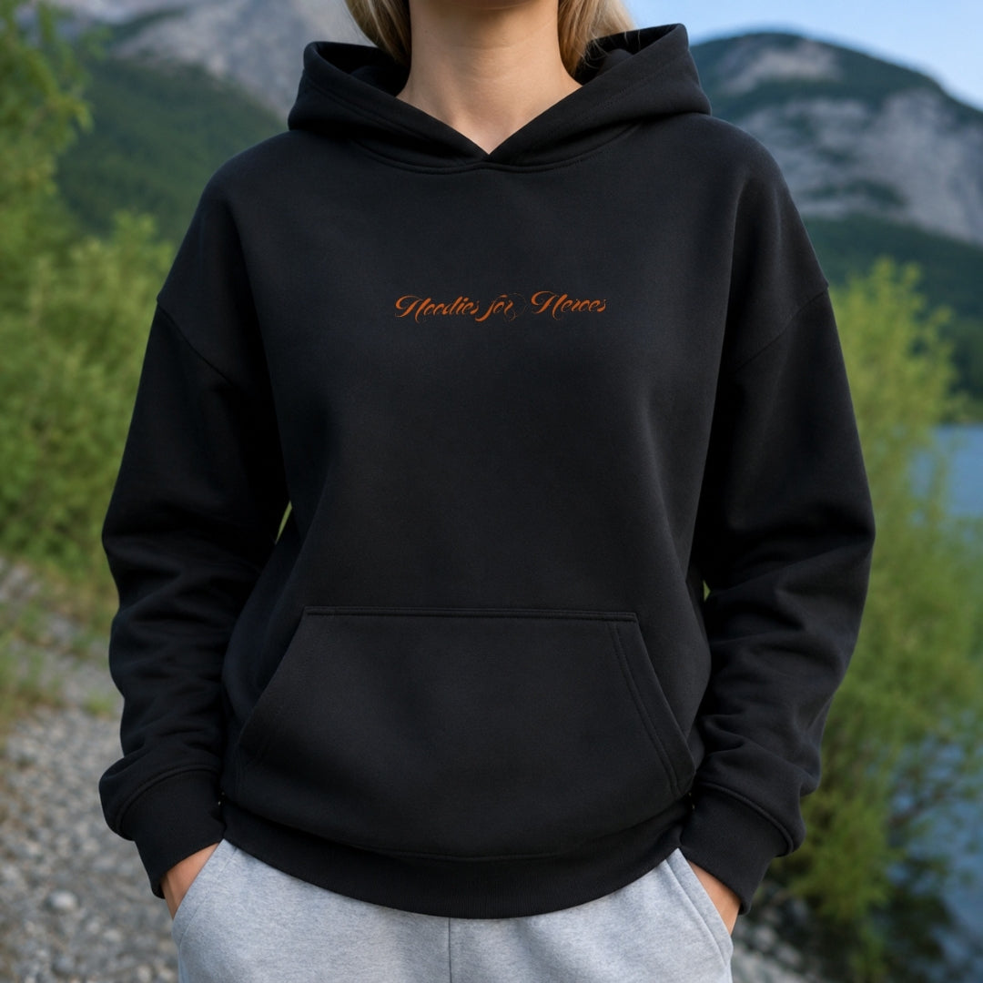 Good People Hoodie - Black Front
