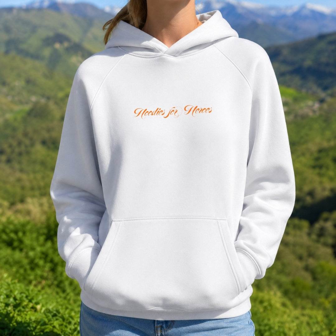 Good People Hoodie - White Front
