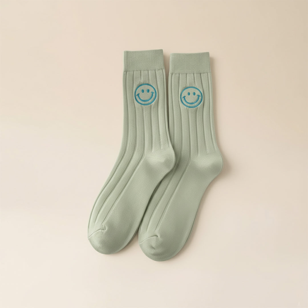 Pastel Smile Socks (5 Pack)