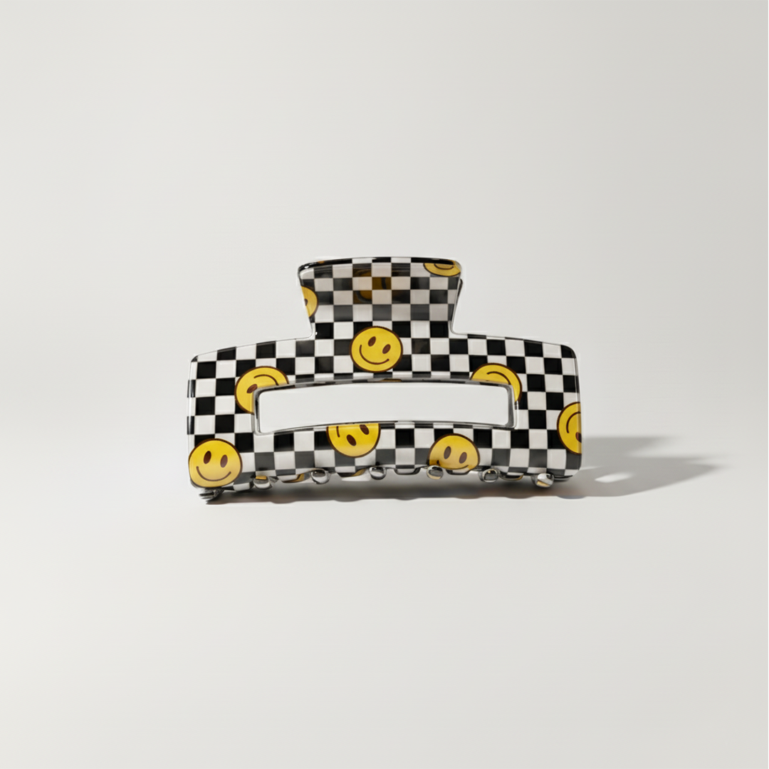 Smile Check Hair Claw (3 Pack)