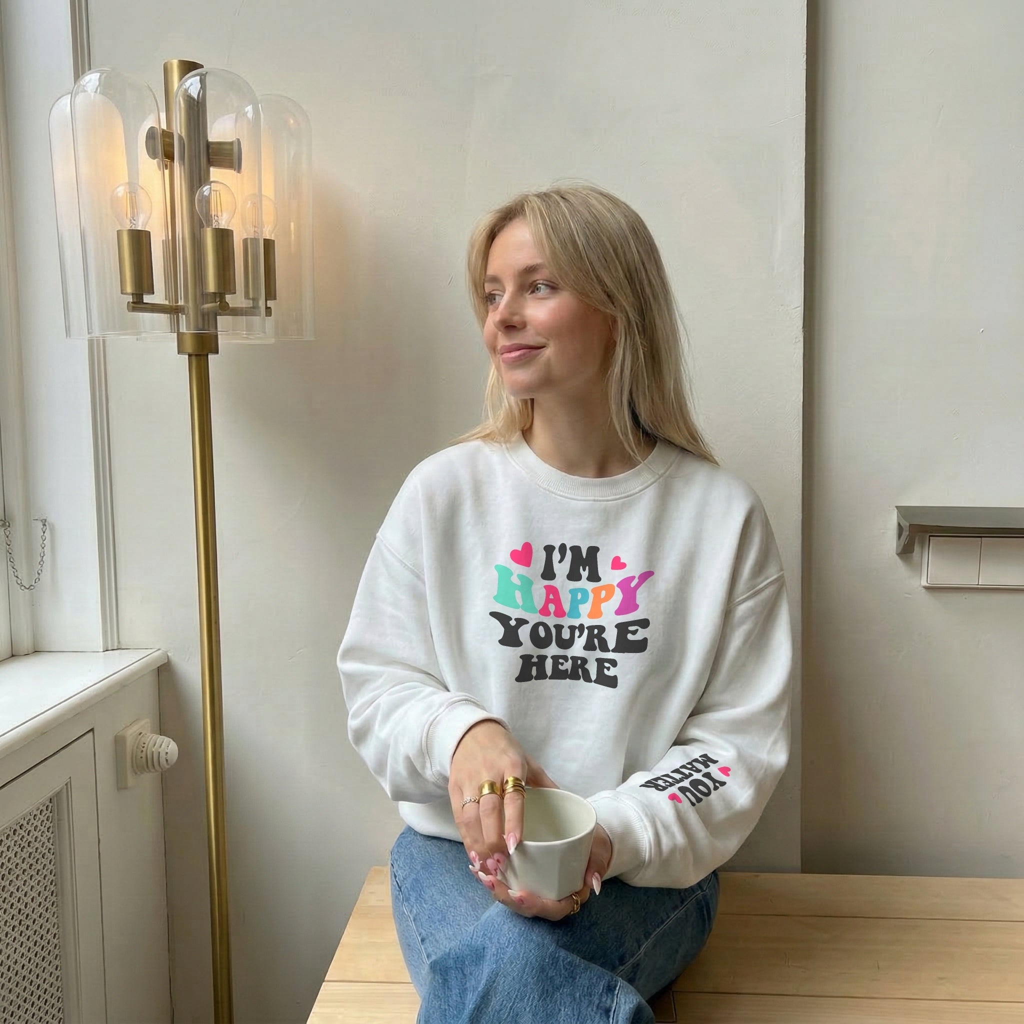 Happy You’re Here Sweater