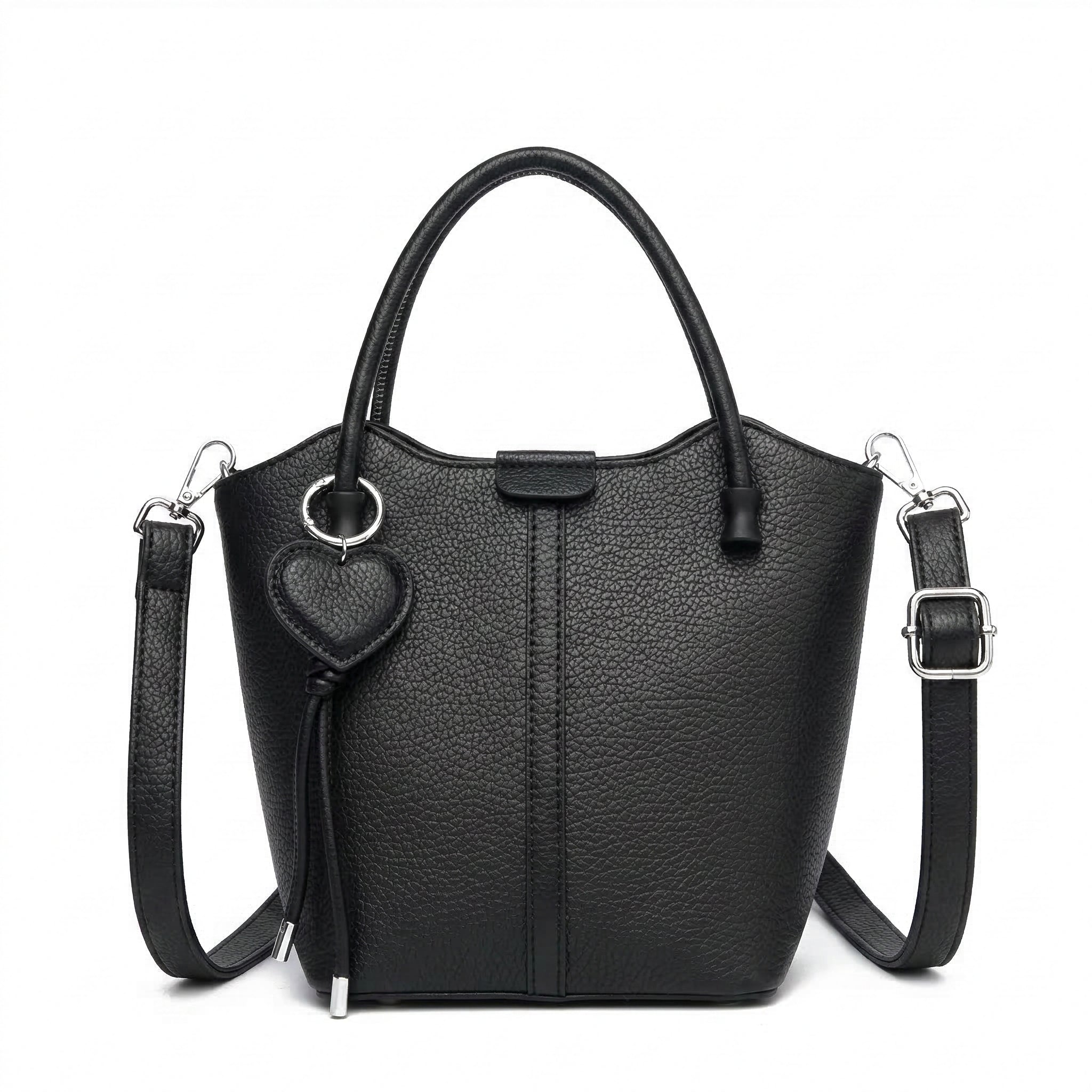 Leather Heart Bag