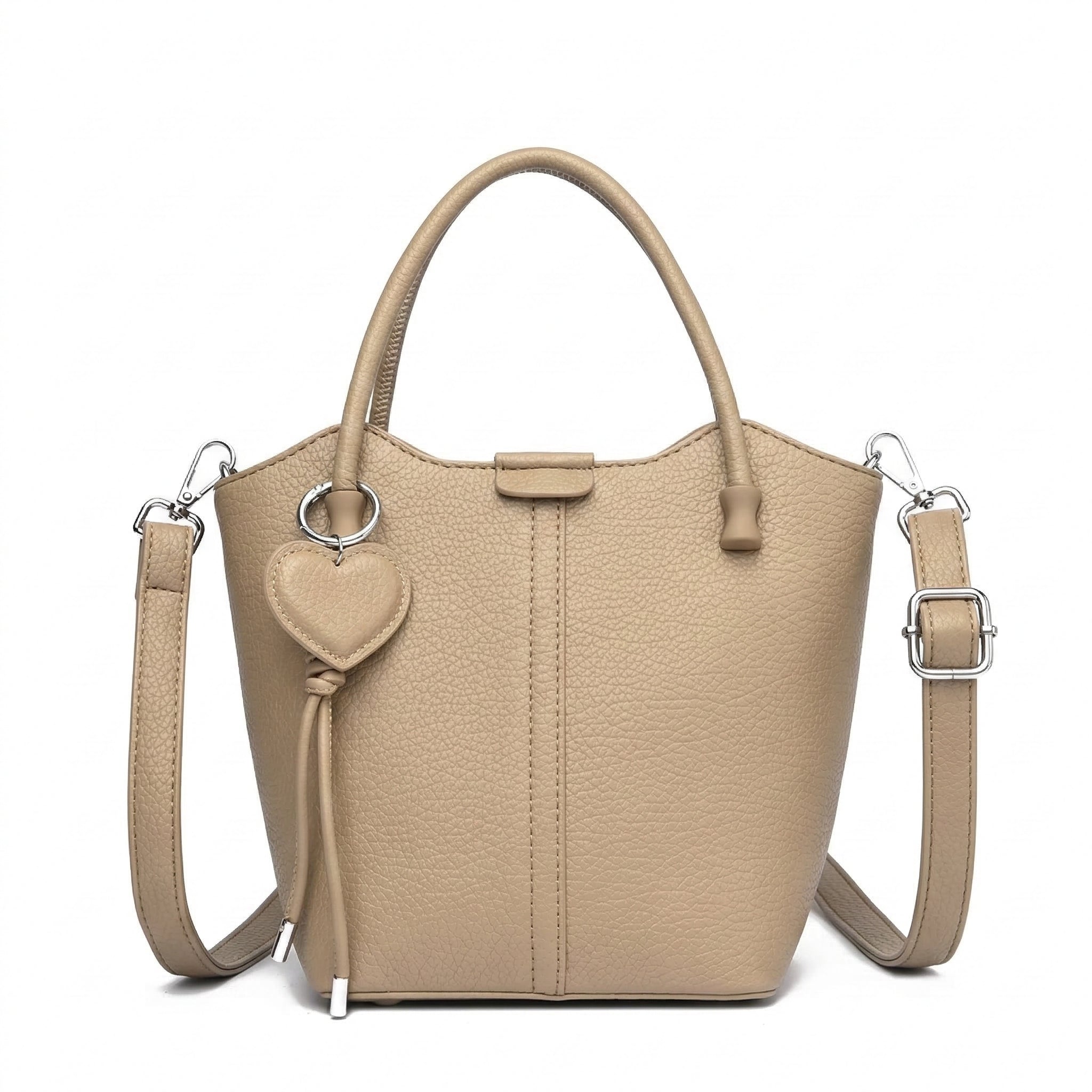 Leather Heart Bag
