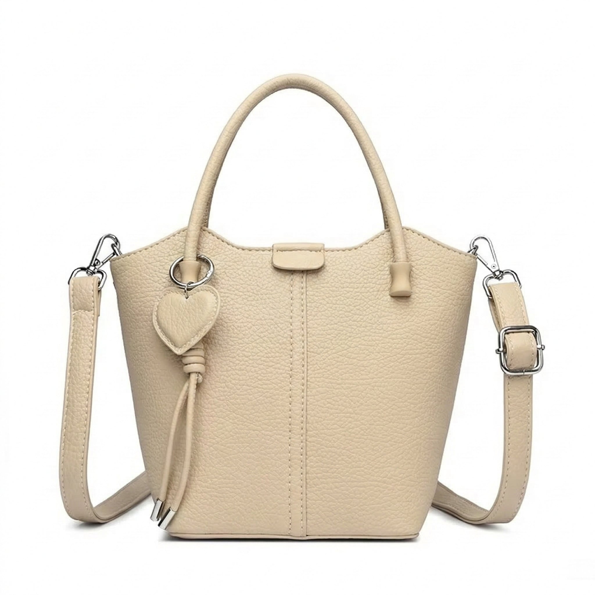 Leather Heart Bag