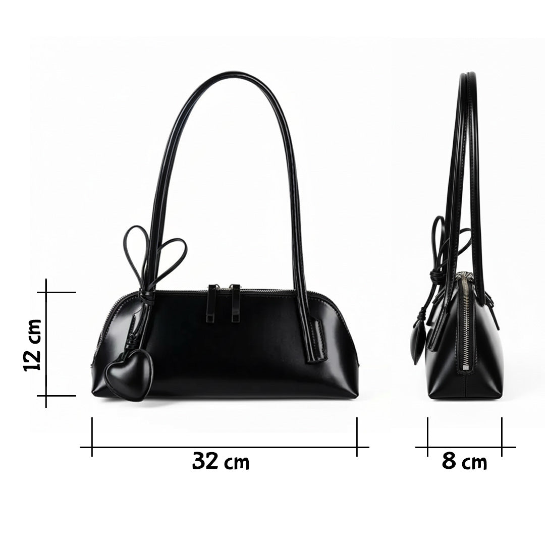 Oval Heart Shoulder Bag