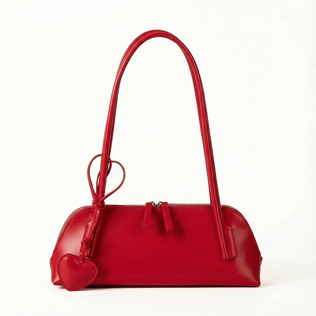 Oval Heart Shoulder Bag