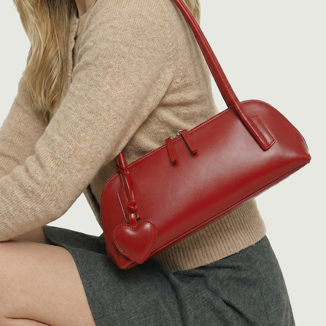 Oval Heart Shoulder Bag