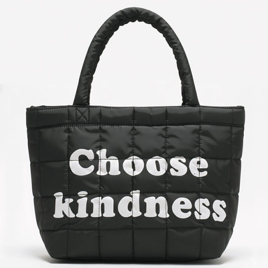 Kindness Puffer Bag