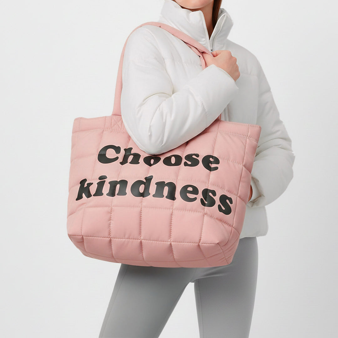 Kindness Puffer Bag