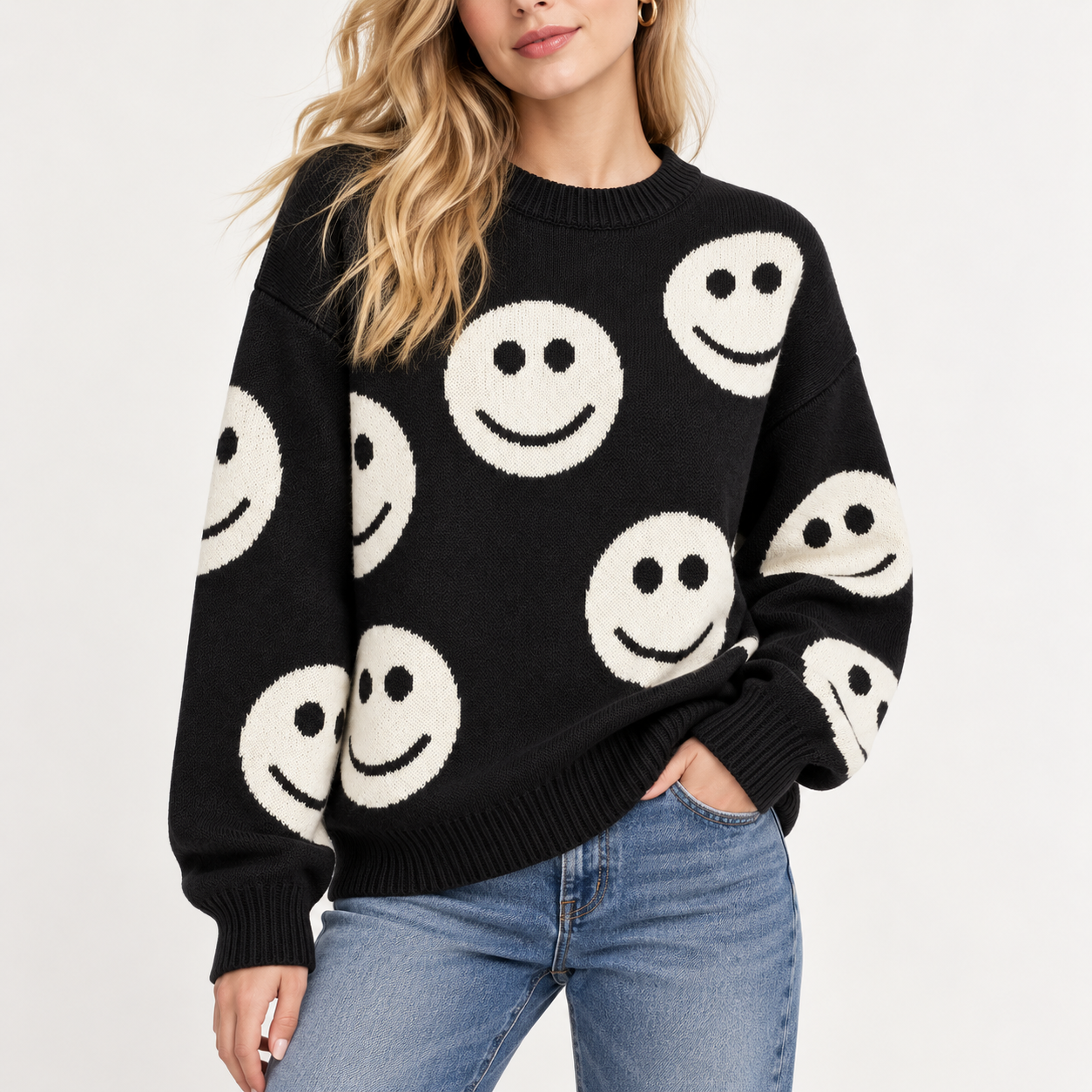 Smiles All Around Sweater