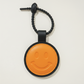 Leather Smile Keychain