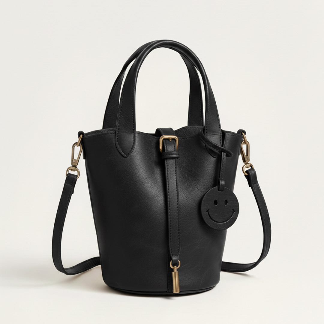 Leather Smile Bag