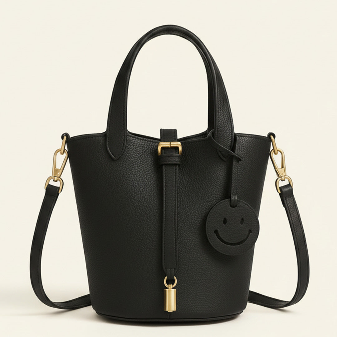 Leather Smile Bag