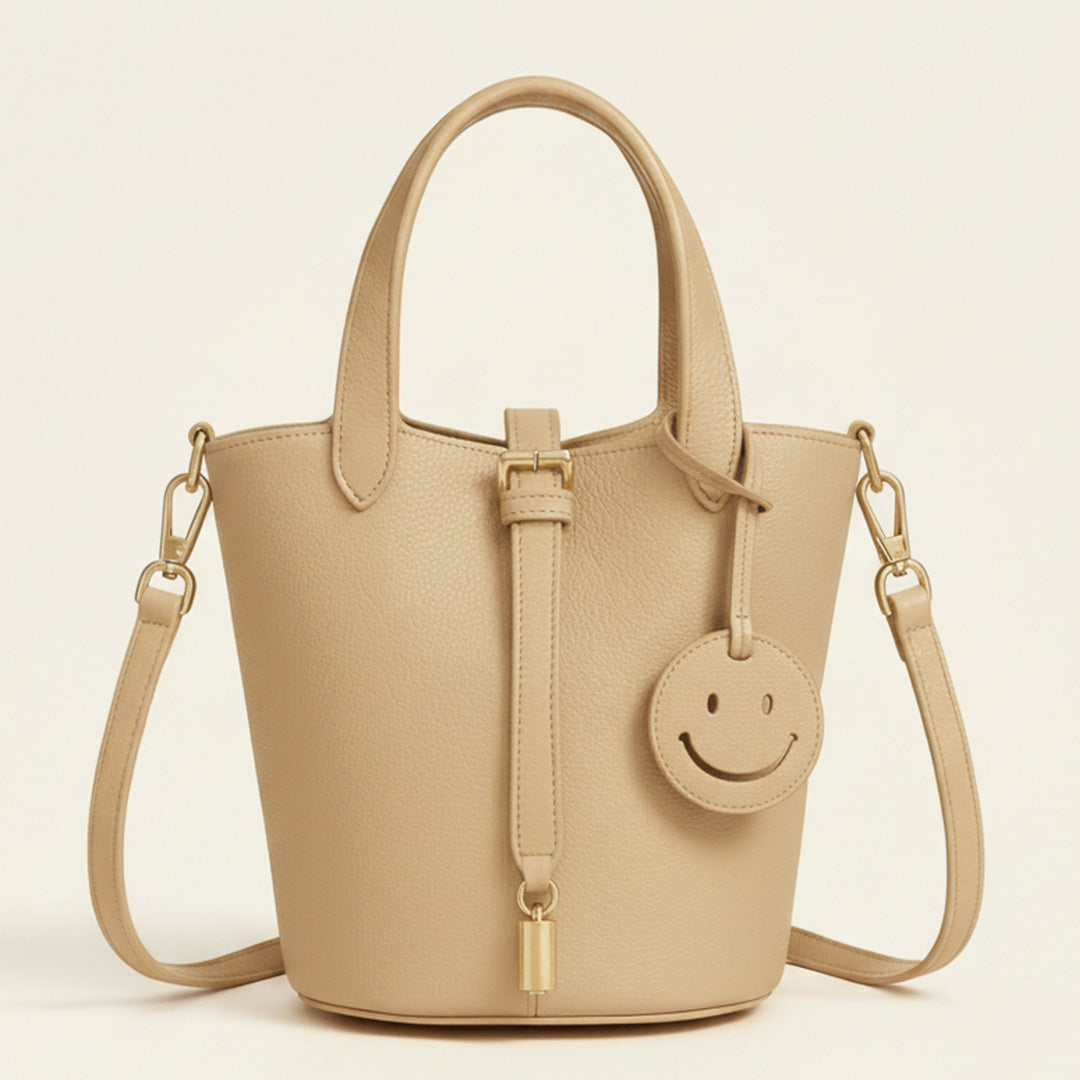 Leather Smile Bag