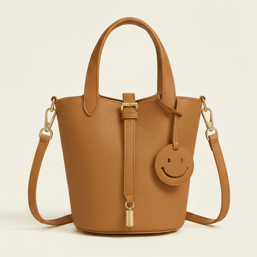 Leather Smile Bag