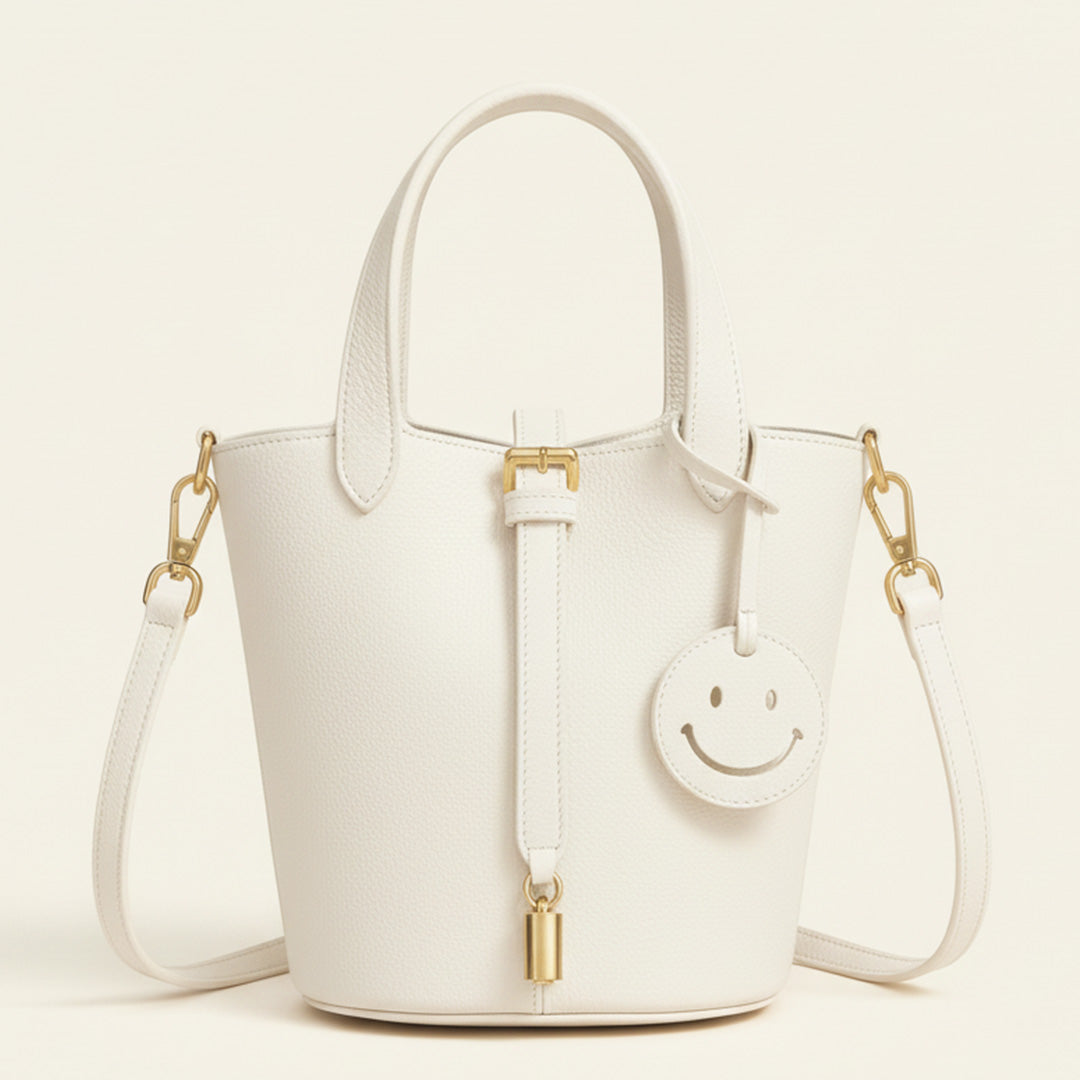 Leather Smile Bag