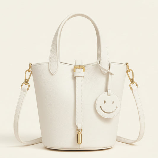 Leather Smile Bag
