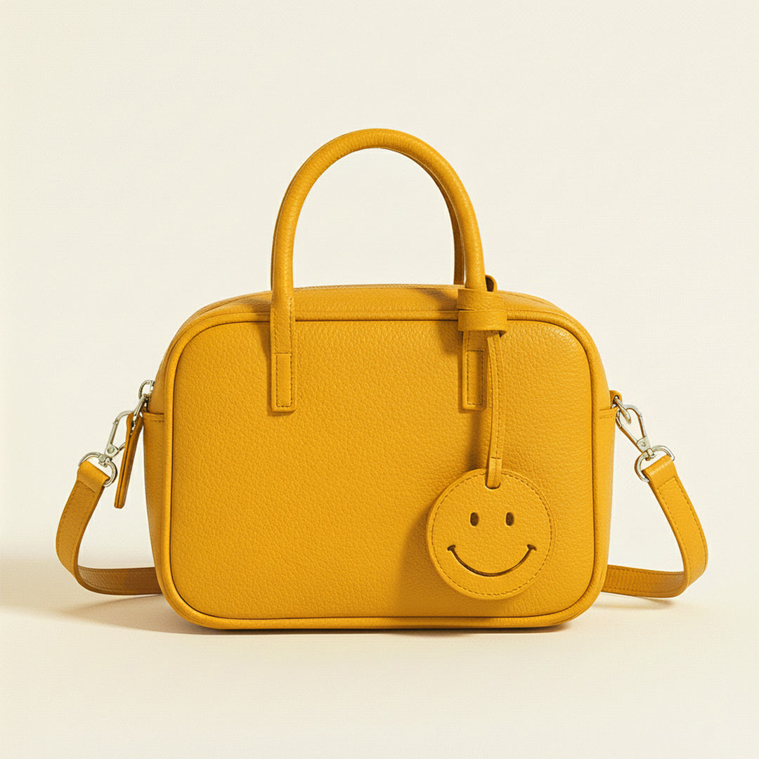 Leather Smile Crossbody