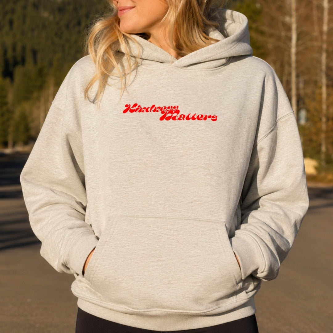 One Kind Word Hoodie - Warm Sand Front