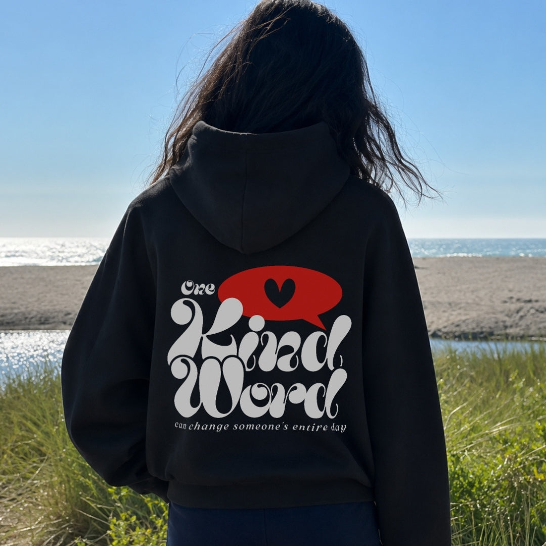 One Kind Word Hoodie - Black Back