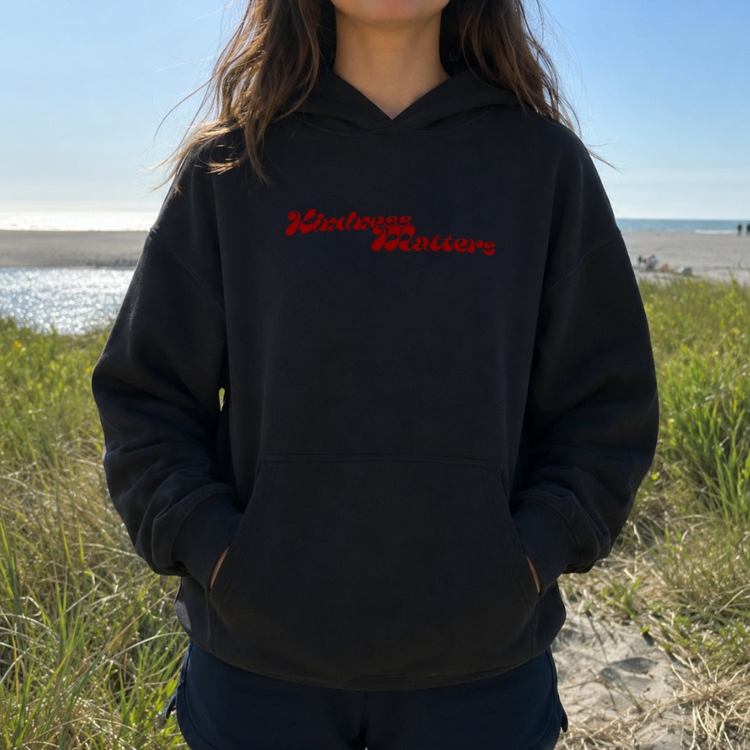 One Kind Word Hoodie - Black Front