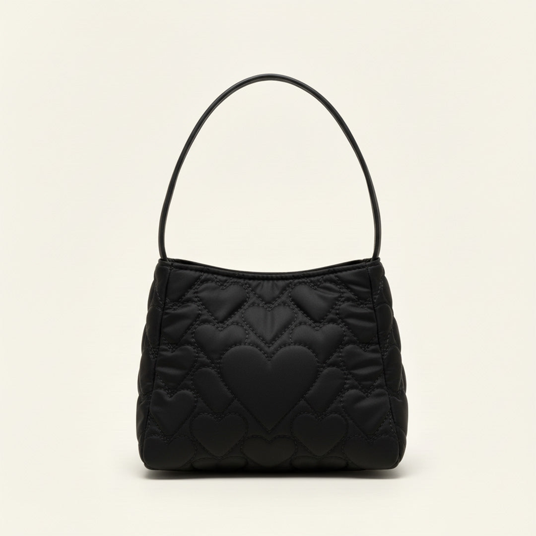 Quilted Heart Handbag