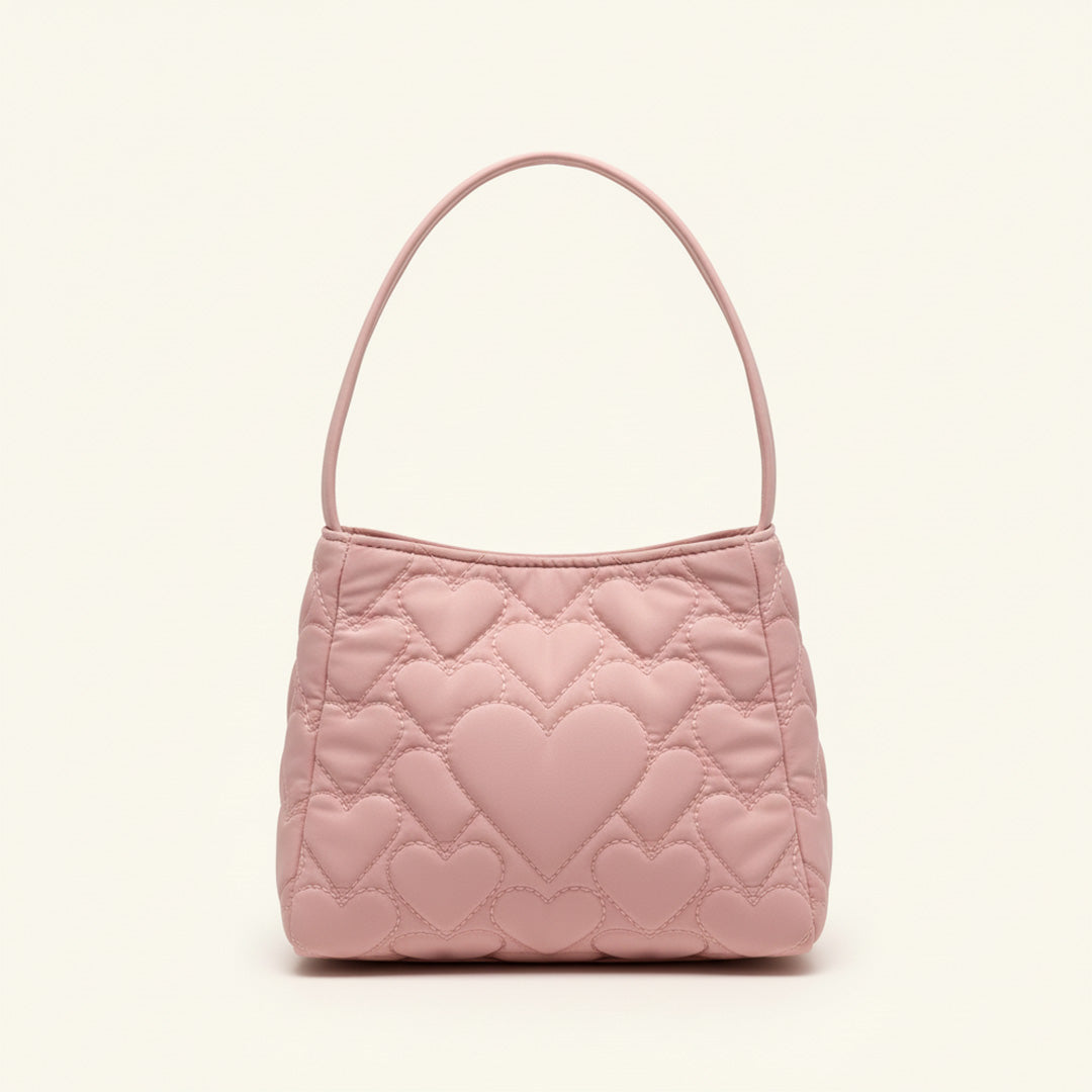 Quilted Heart Handbag