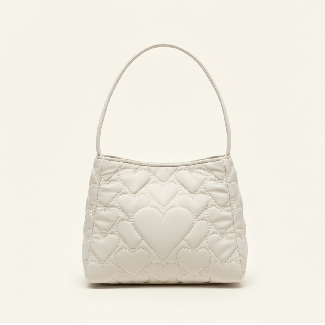 Quilted Heart Handbag