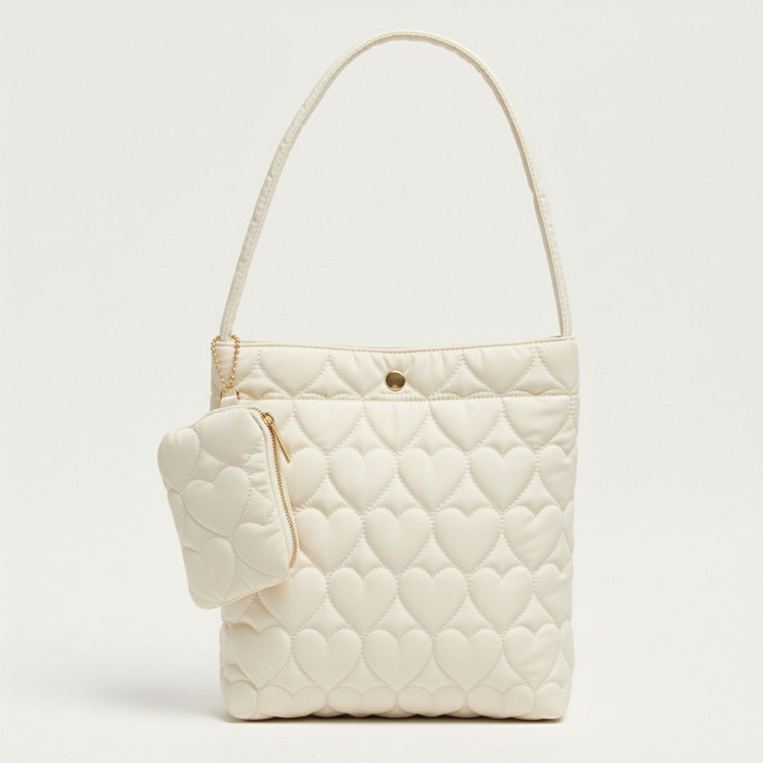 Quilted Heart Bag