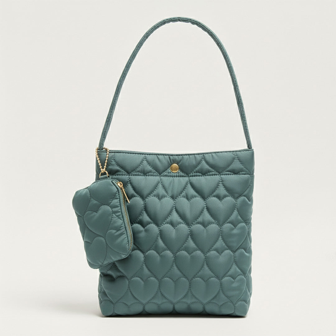 Aha Bag Quilted Heart Bag – Hoodies For Heroes