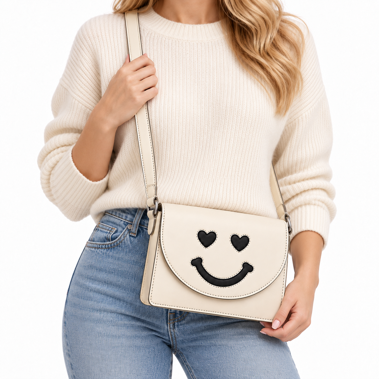 Smile Heart Crossbody