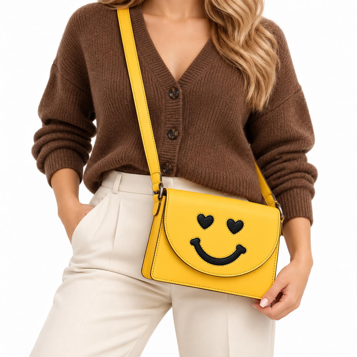 Smile Heart Crossbody
