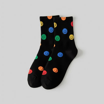 Rainbow Smile Socks (One Size)