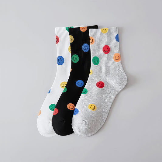 Rainbow Smile Socks (3 Pack)