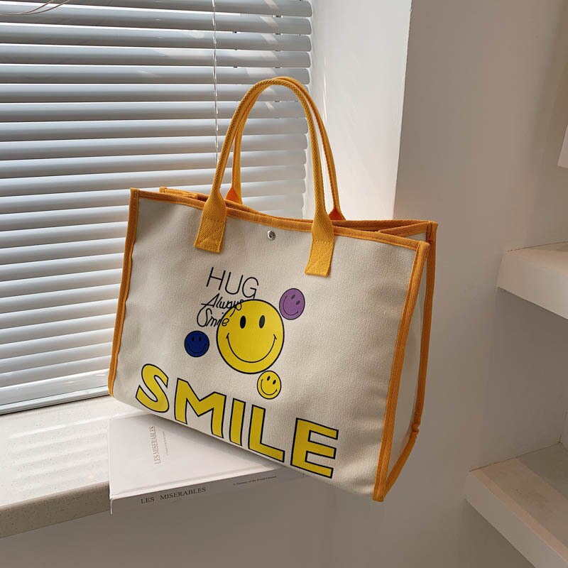 Smiley Face Tote Bag