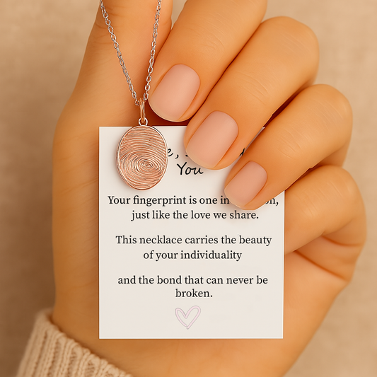 Thumbprint Necklace