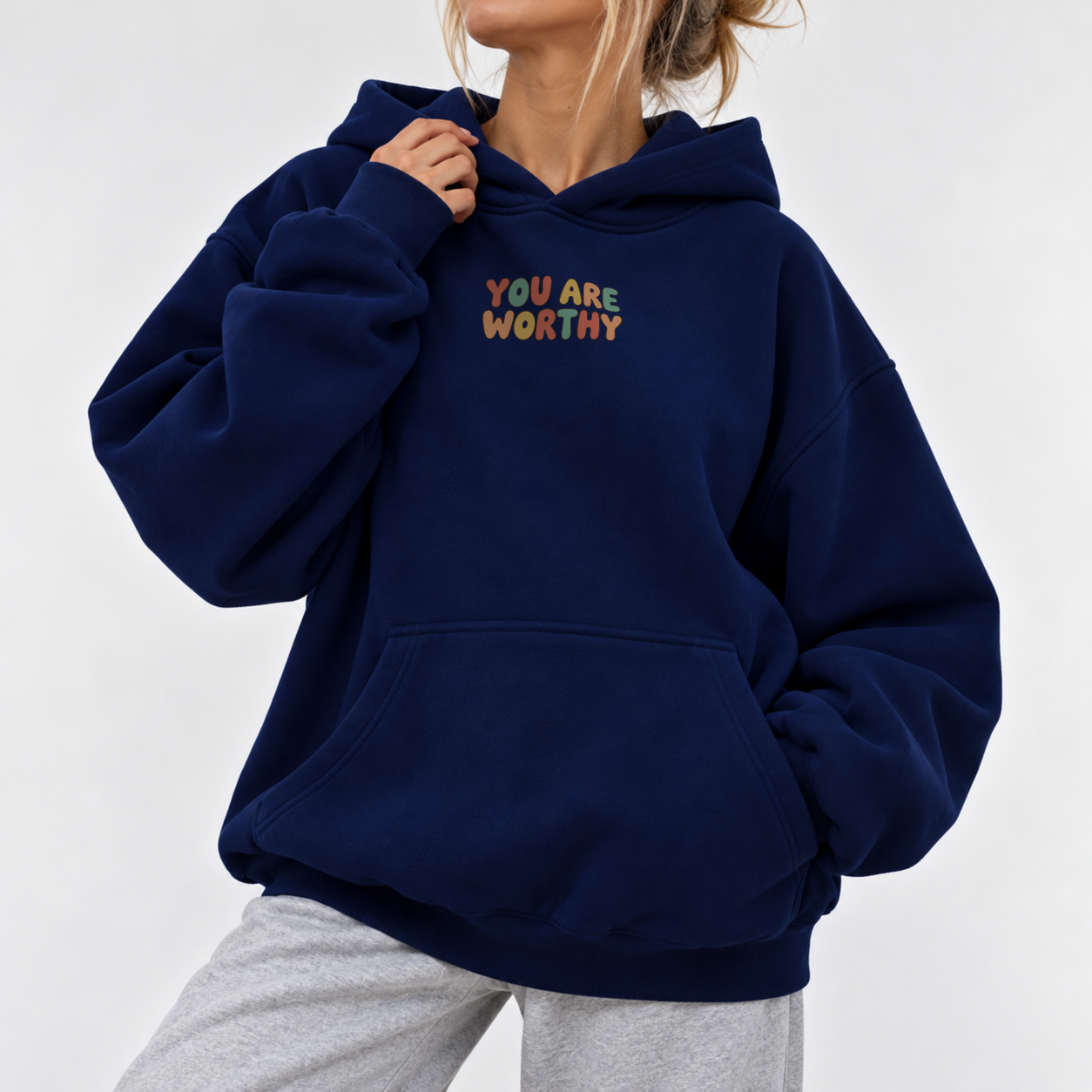 Easy To Love Hoodie - Navy