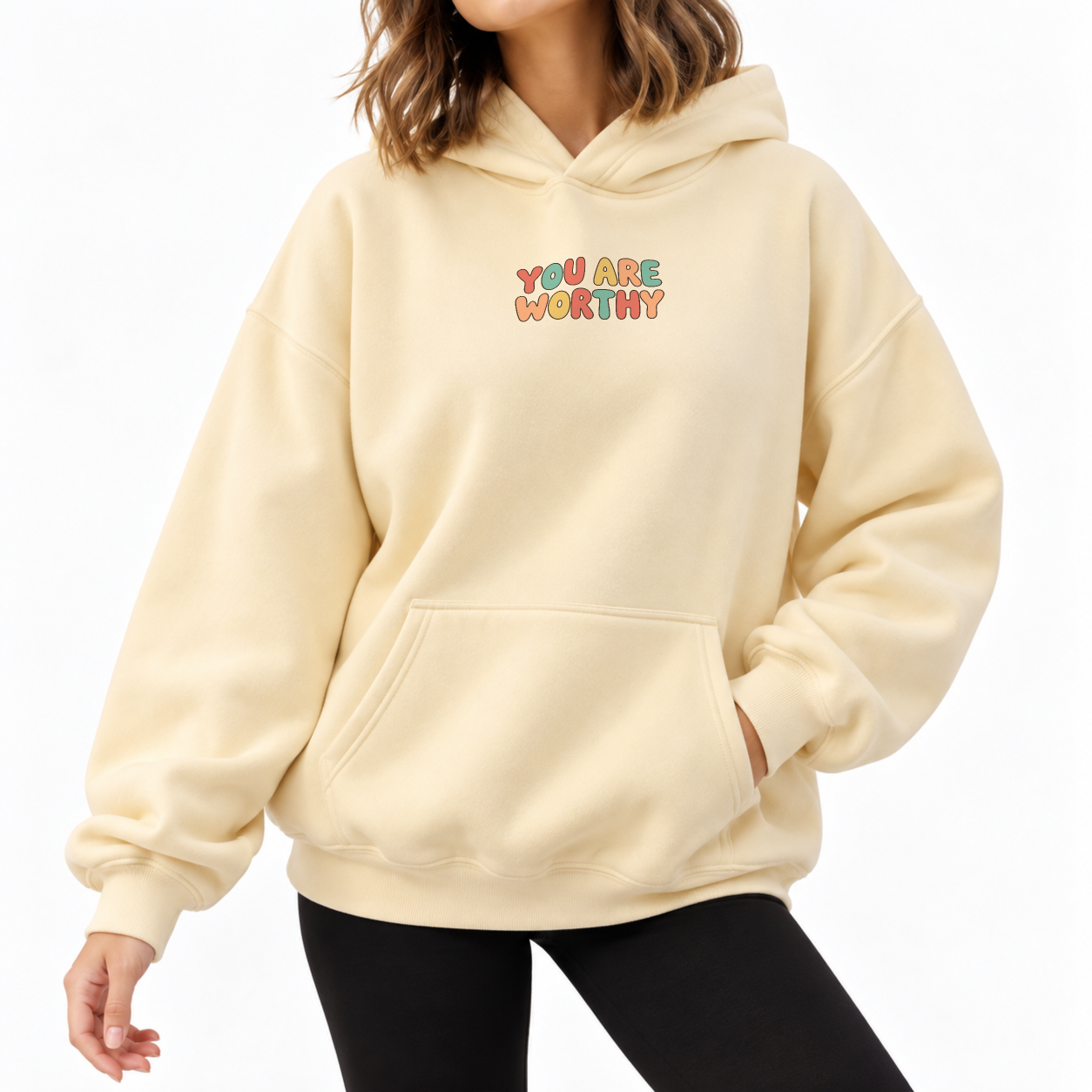 Easy To Love Hoodie - Warm Sand