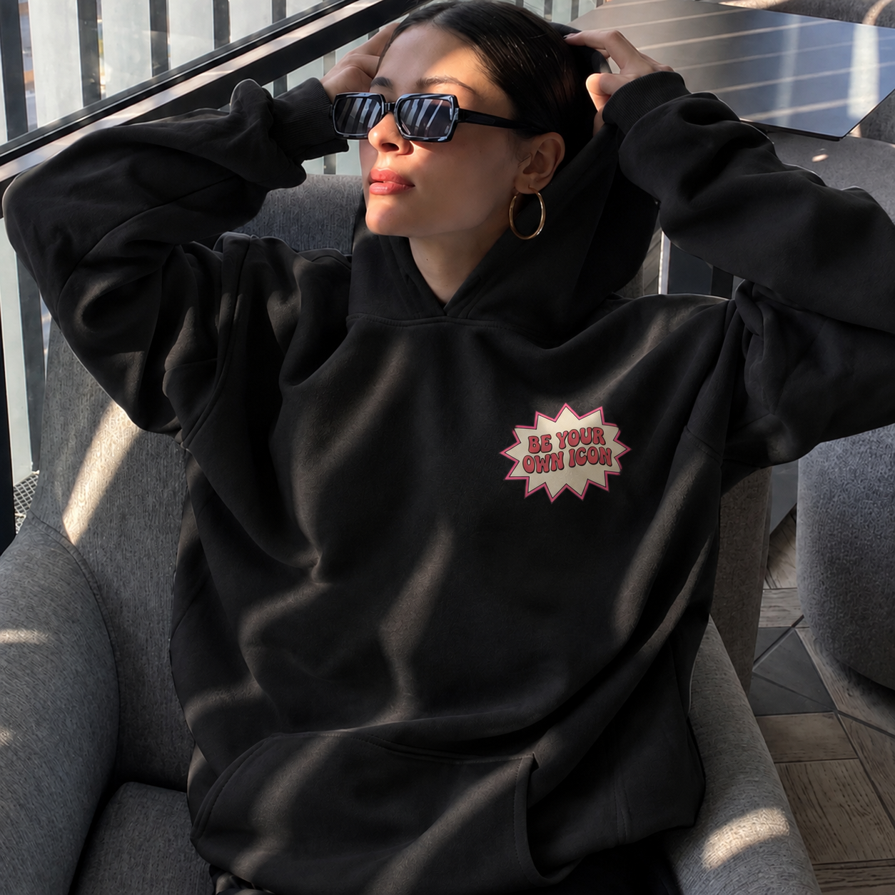 Good Energy Only Hoodie - Black