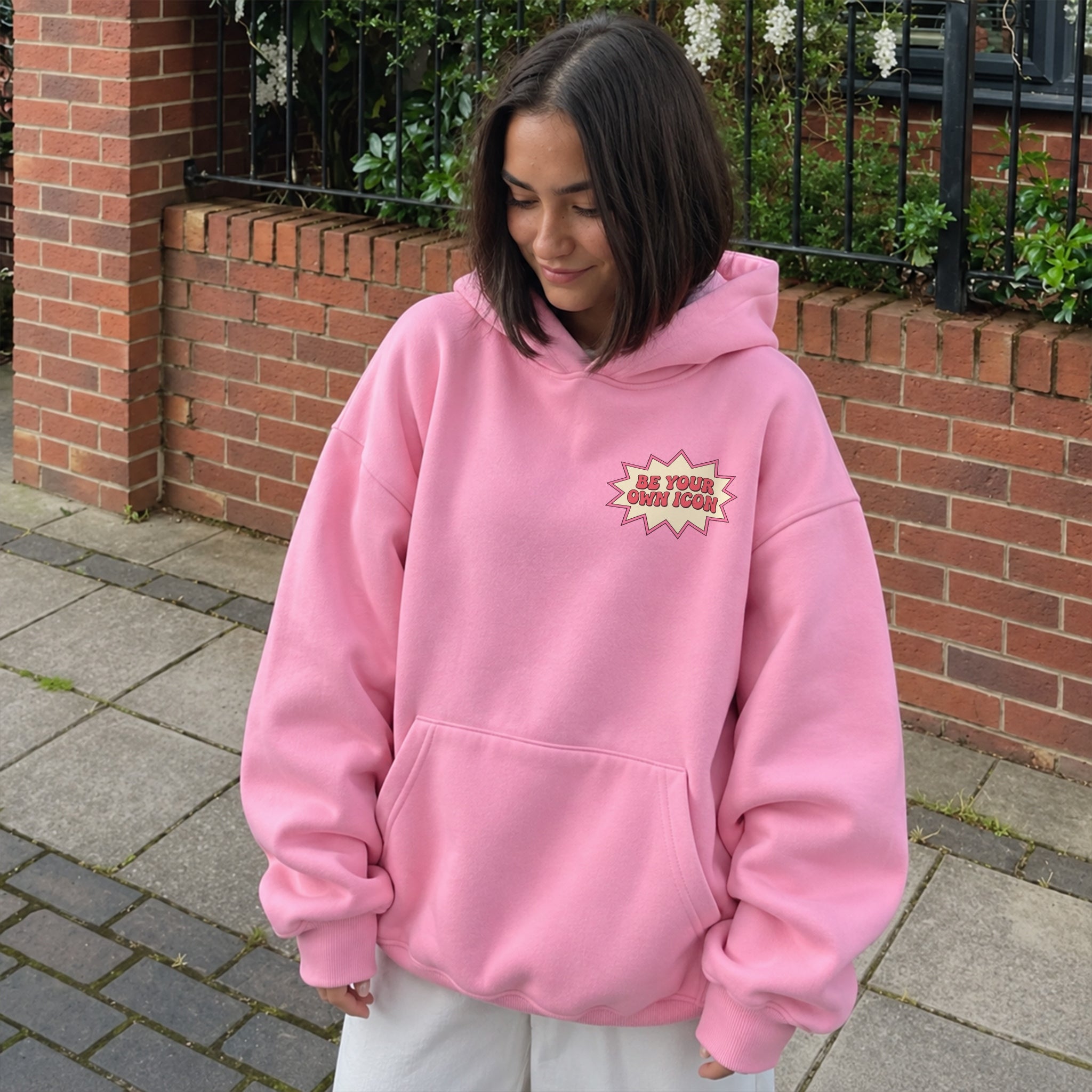 Good Energy Only Hoodie - Bubblegum