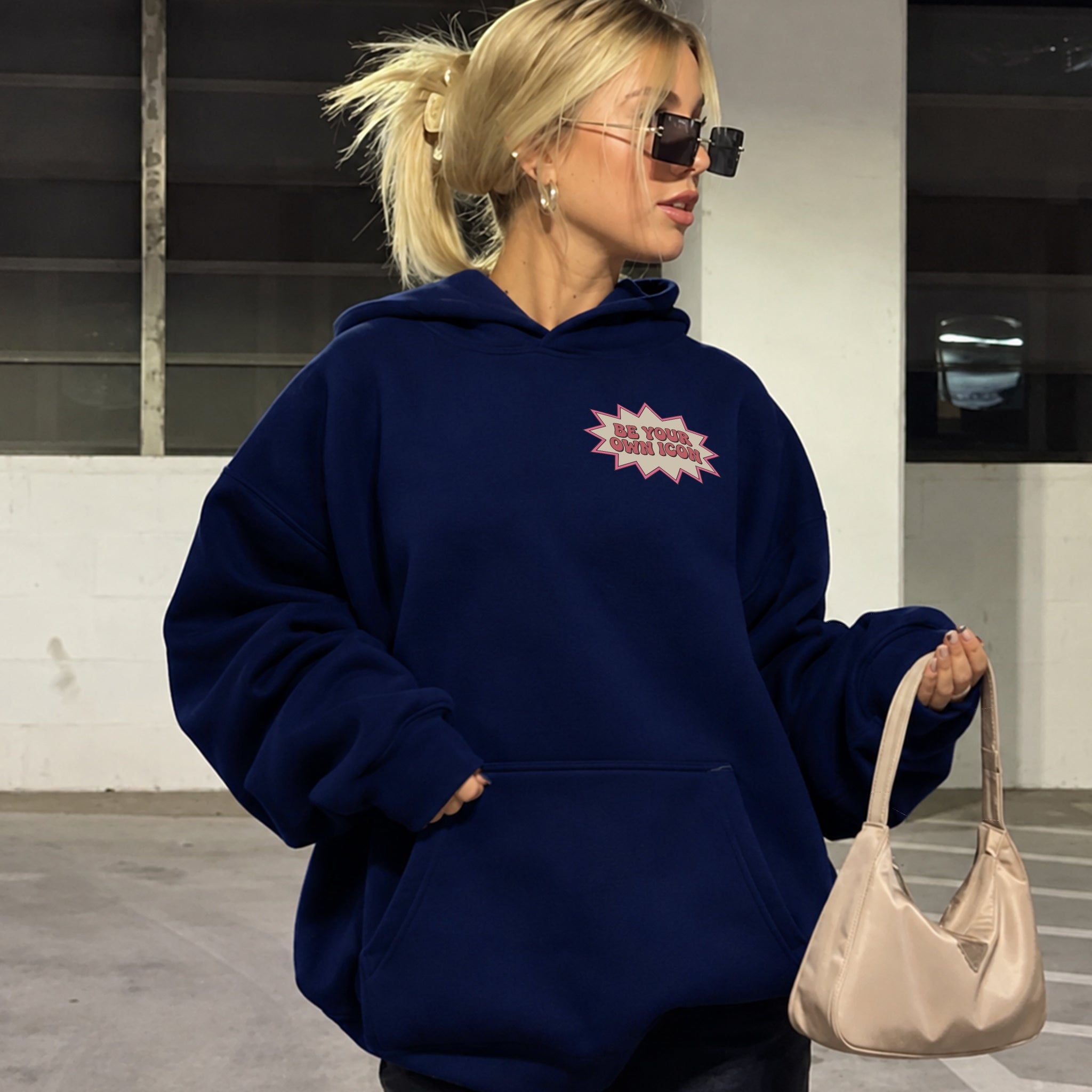 Good Energy Only Hoodie - Navy