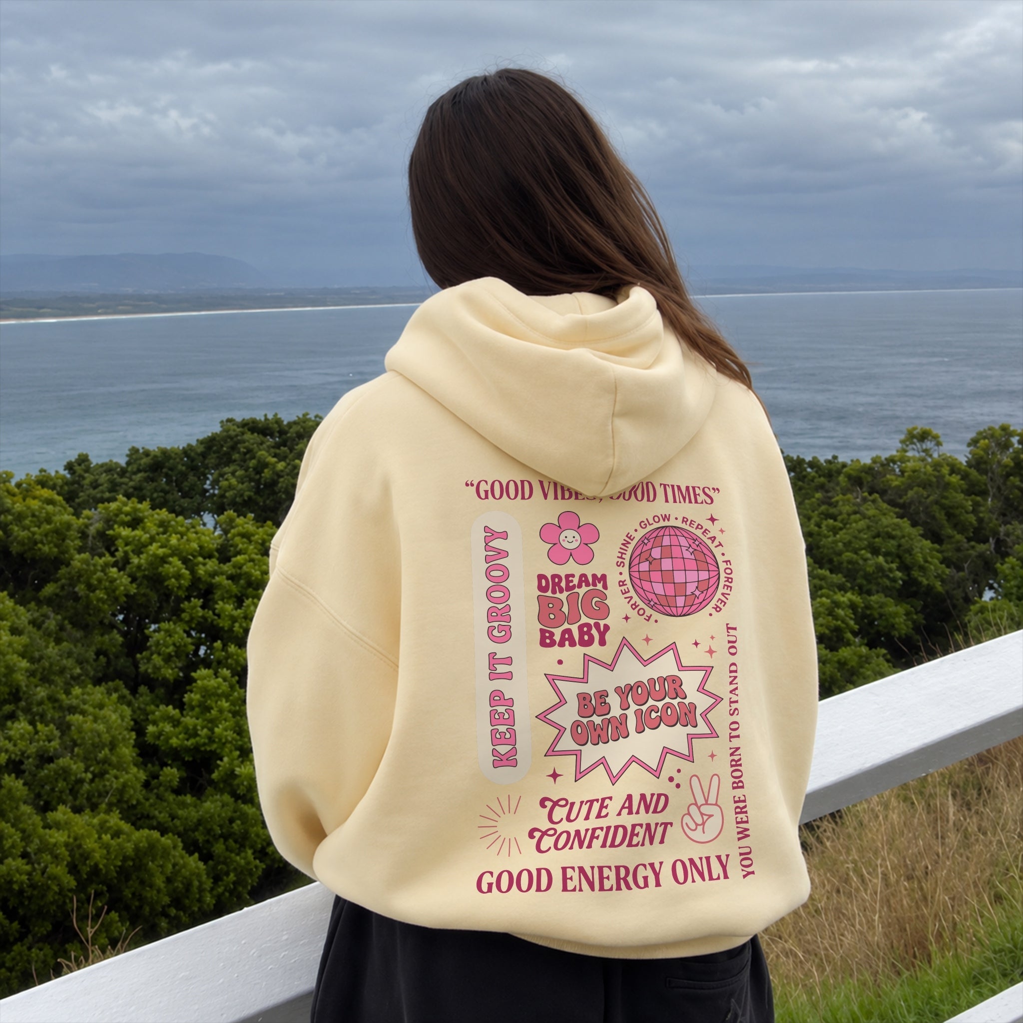 Good Energy Only Hoodie - Warm Sand