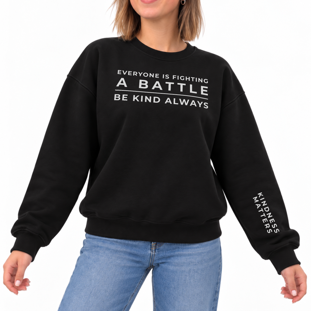 Hidden Battles Sweater - Black