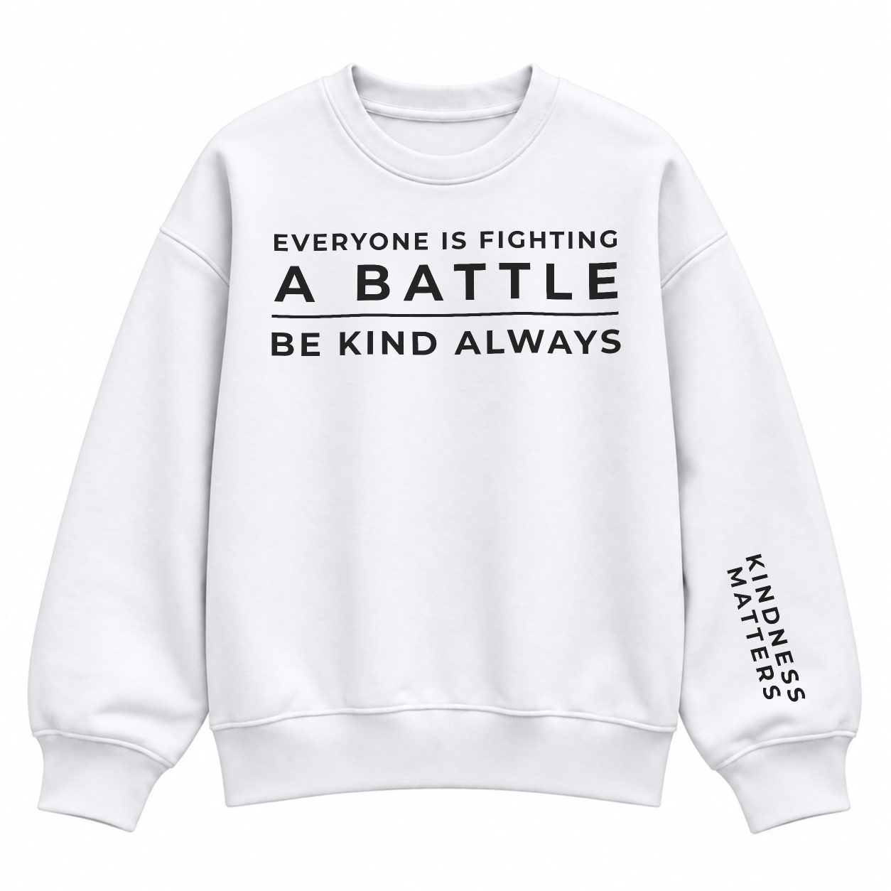 Hidden Battles Sweater - White
